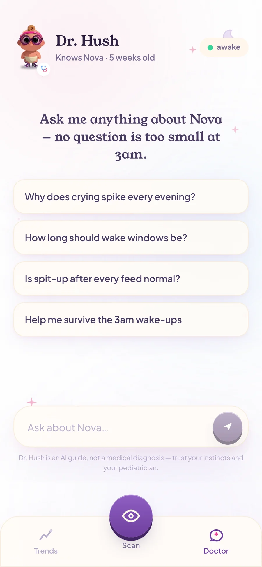 Dr. Hush — ask anything about your baby